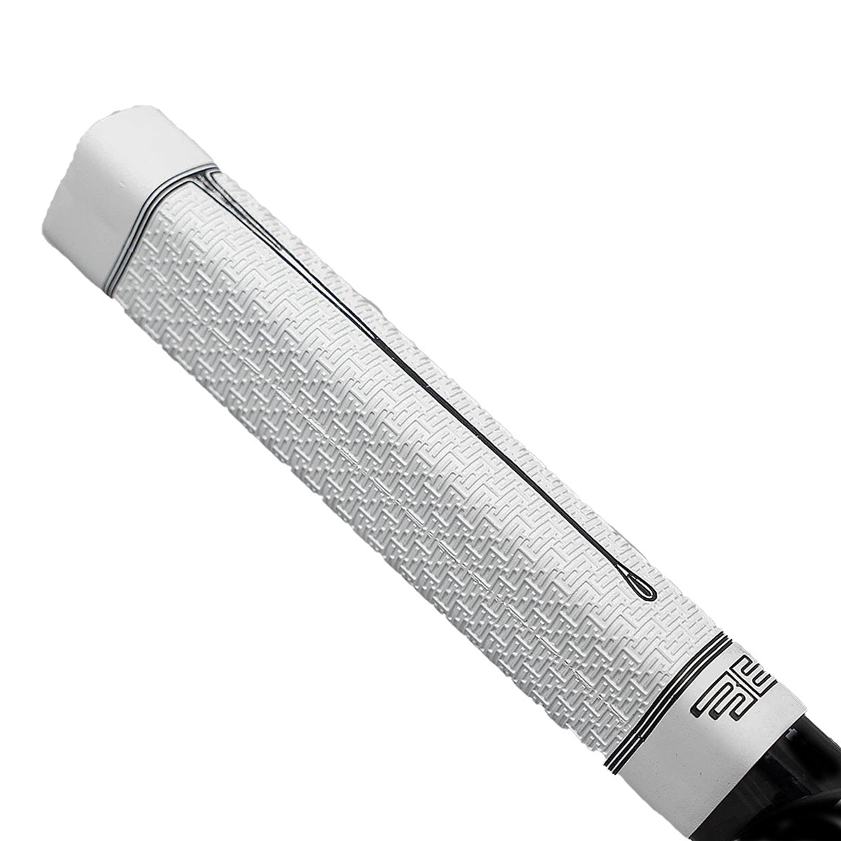 White and Black BUTTENDZ Stretch Grip - Primo X Hockey