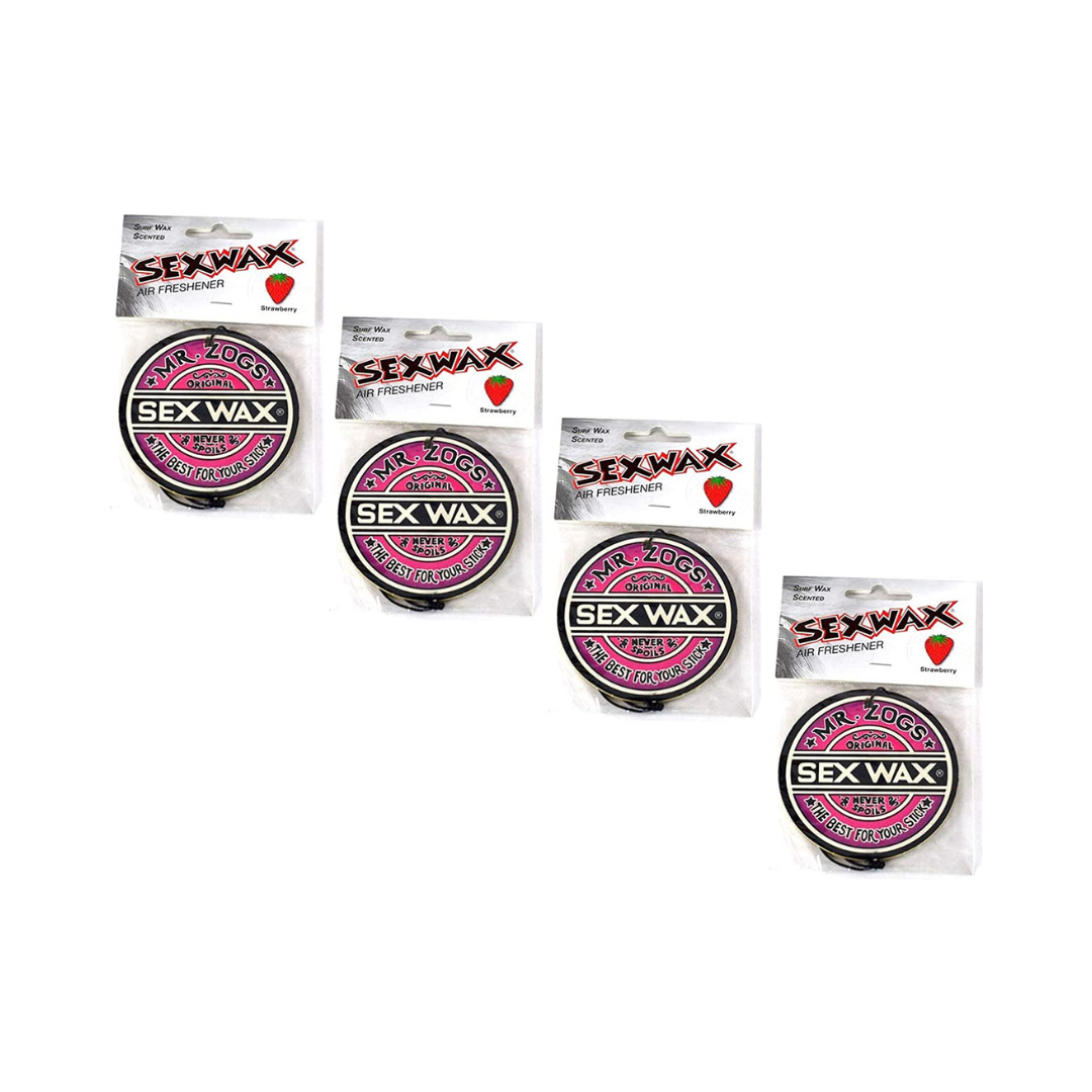 Sex Wax Air Freshener Multi Pack (Grape 4 Pack)