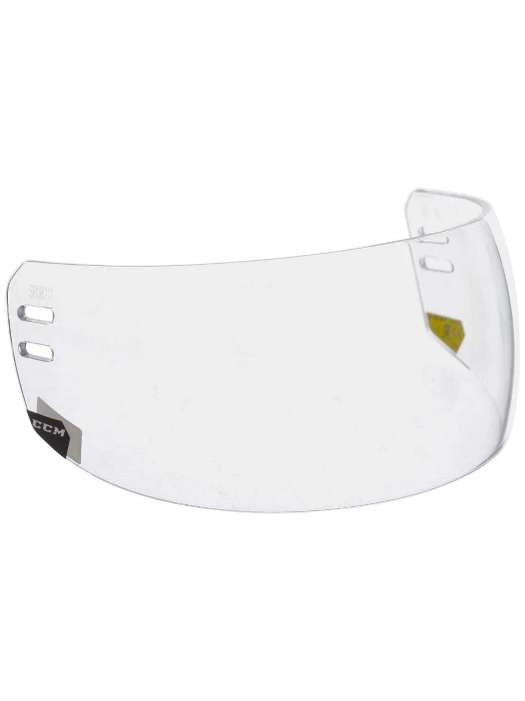 CCM clear VR 14 visor for hockey helmets.