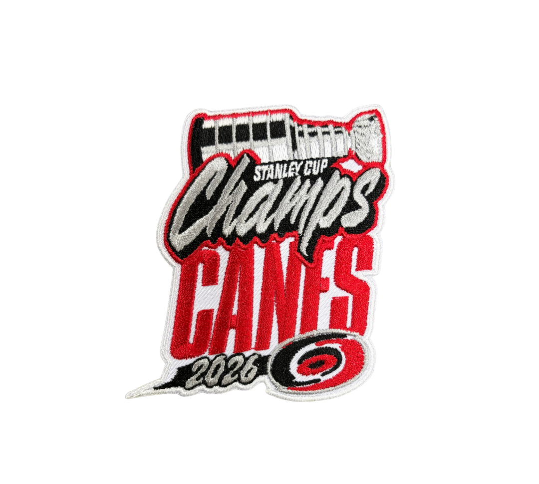 Carolina Hurricanes 2026 Stanley Cup Champions Patches