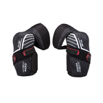 CCM NEXT (2026) Elbow Pads in black,white and red.