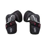 CCM NEXT (2026) Elbow Pads in black,white and red.