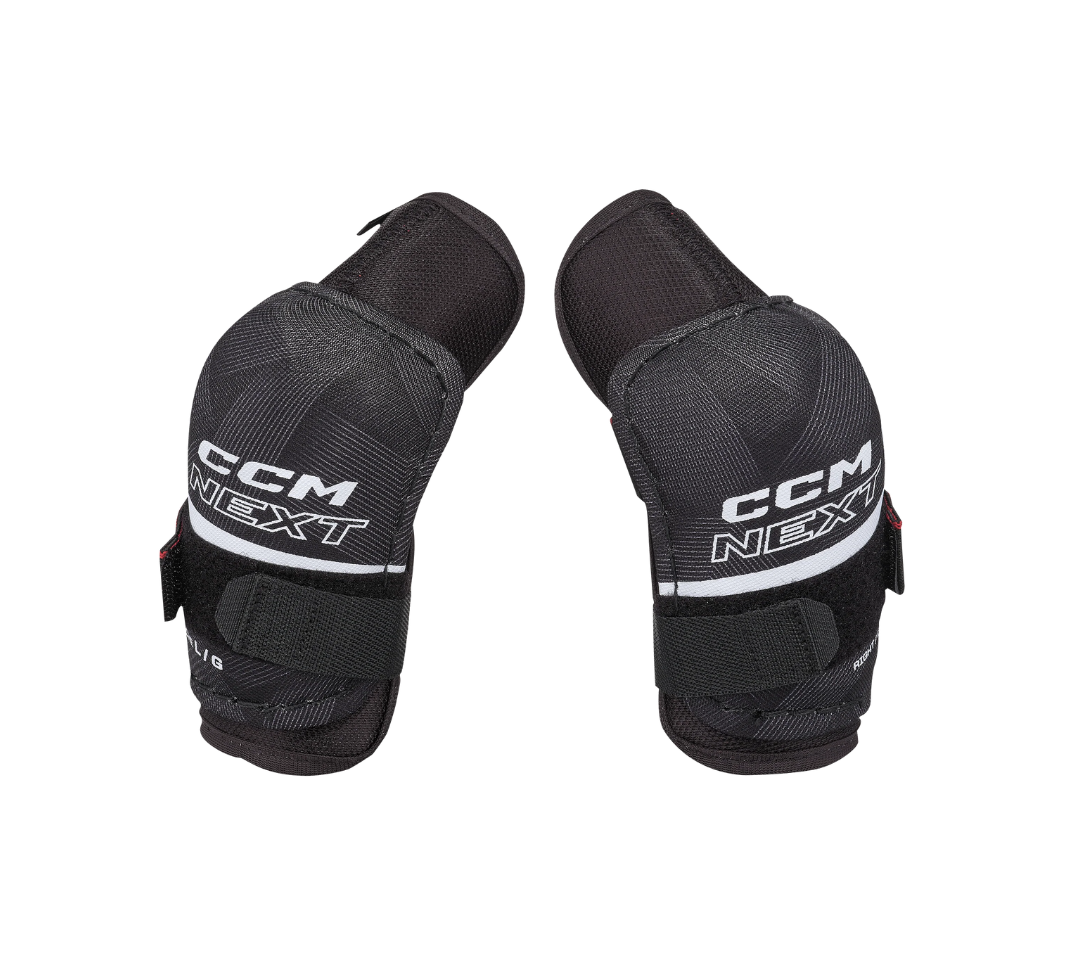 CCM NEXT (2026) elbow pads in the size youth.