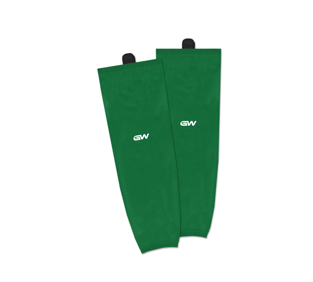 Gamewear SK5500 hockey socks sold as a pair in kelly green.