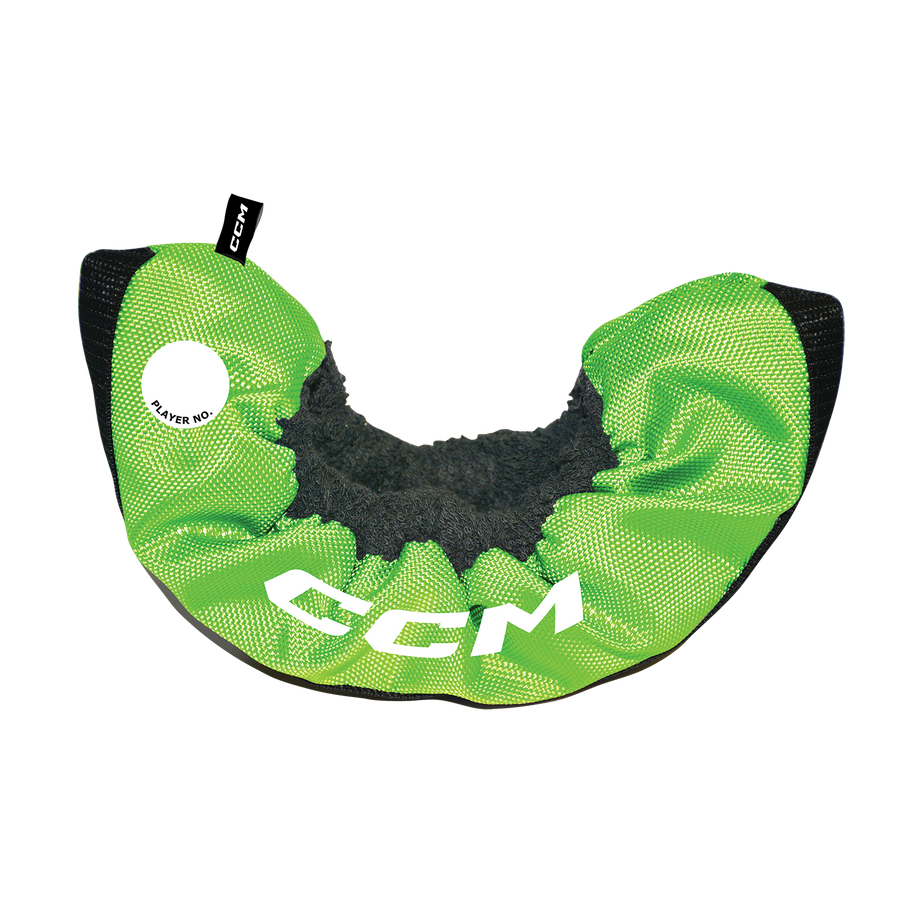 CCM Hockey Lime Green Skate Guard Soaker