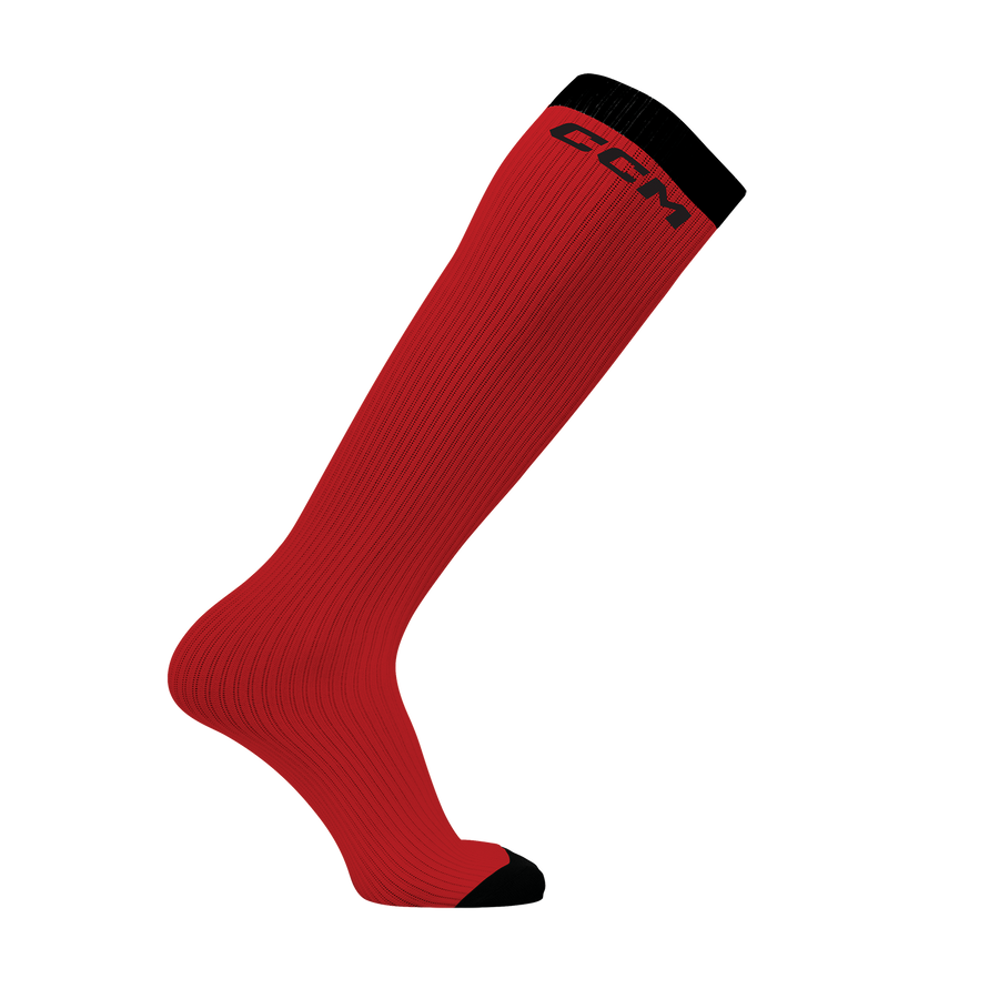 CCM Red Hockey Liner Socks