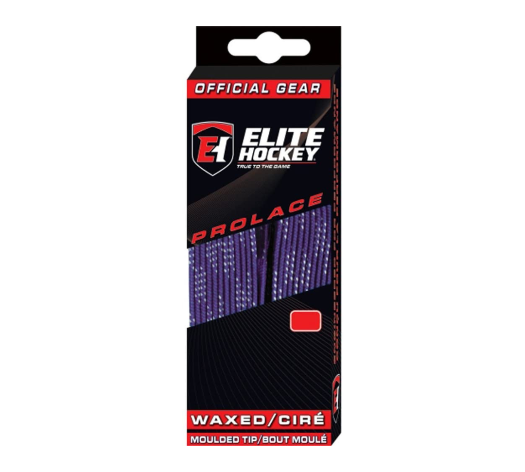 Purple Elite Prolace Waxed Hockey Skate Laces - Primo X Hockey