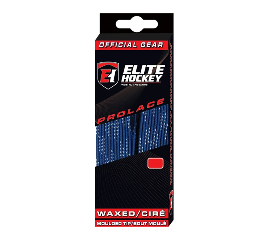 Royal Blue Elite Prolace Waxed Hockey Skate Laces - Primo X Hockey