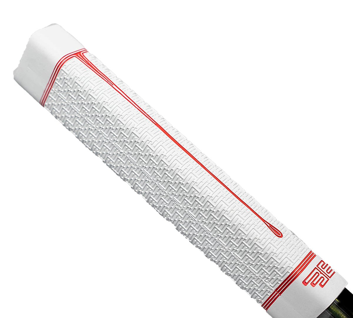 White and Red BUTTENDZ Stretch Grip - Primo X Hockey
