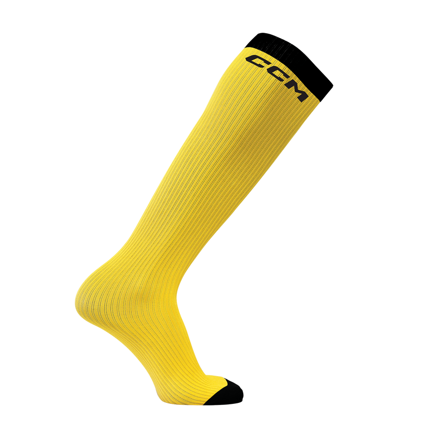 CCM Yellow Hockey Liner Socks