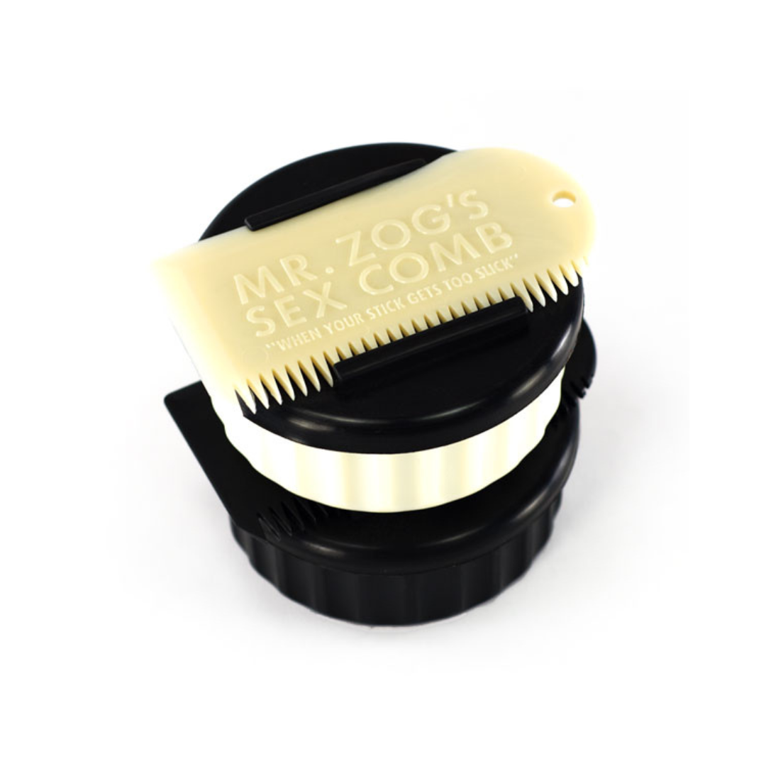 Mr. Zog's Sex Wax Container & Comb | Primo X Hockey