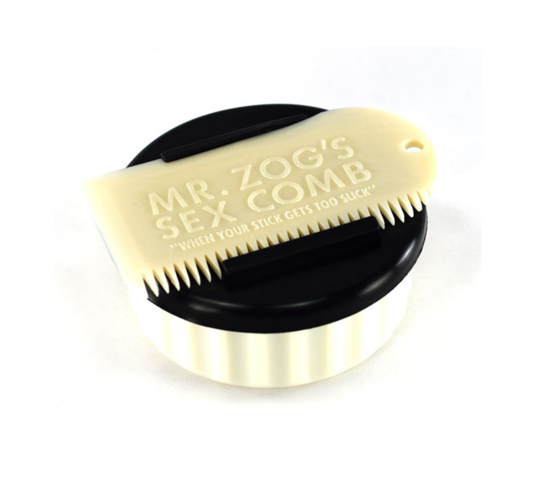 Mr. Zog's Sex Wax Container & Comb