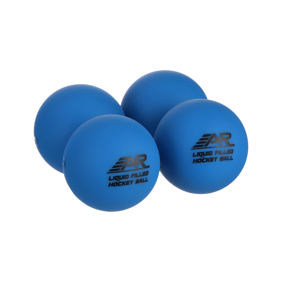 Liquid Filled Low Bounce Hockey Ball (4 Pack)